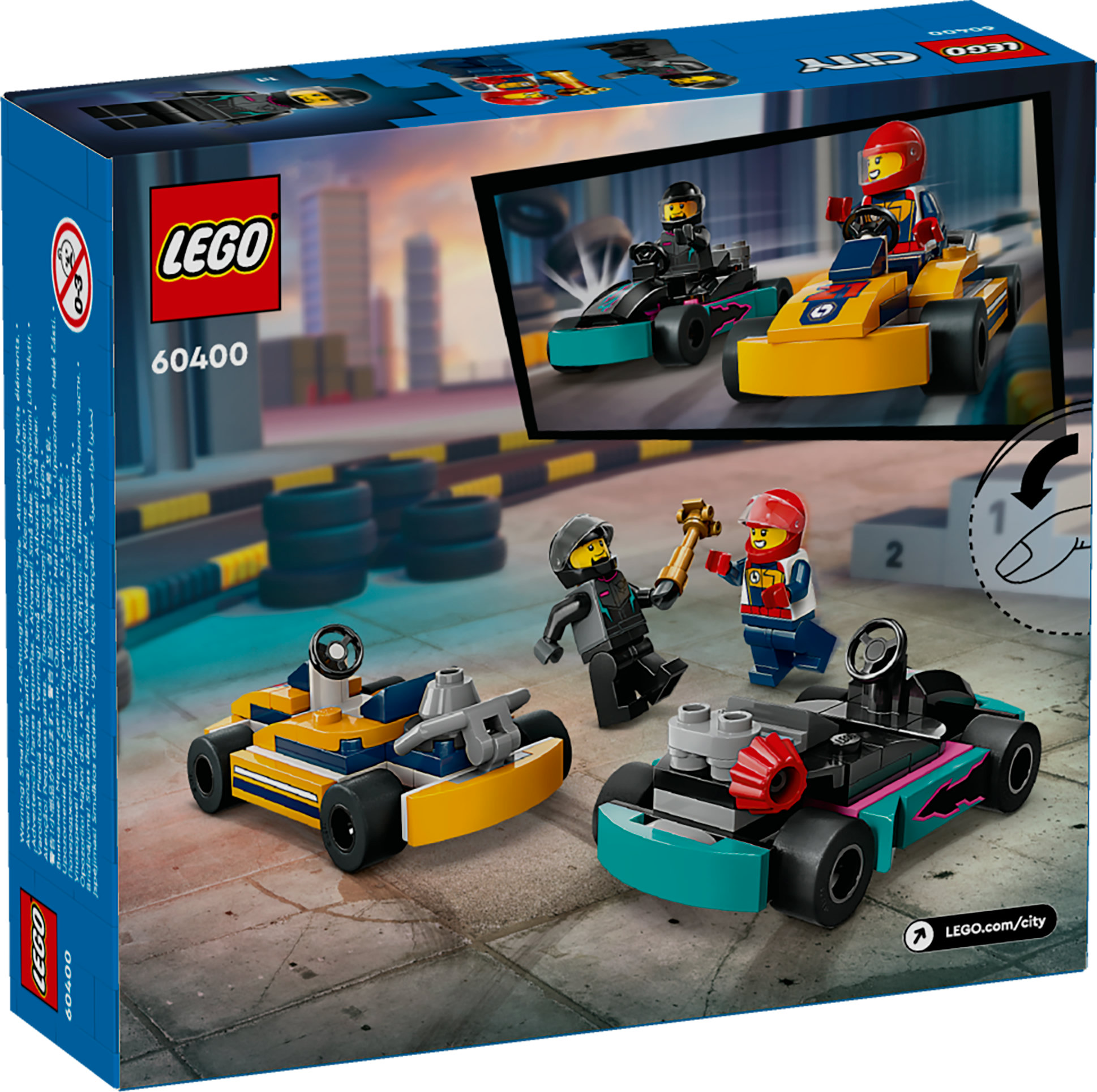 LEGO City Go-kart e piloti