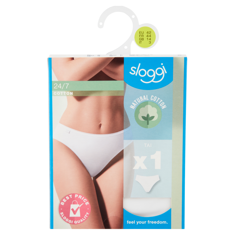 sloggi 24/7 Cotton Tai tg. 3 White 1 pz