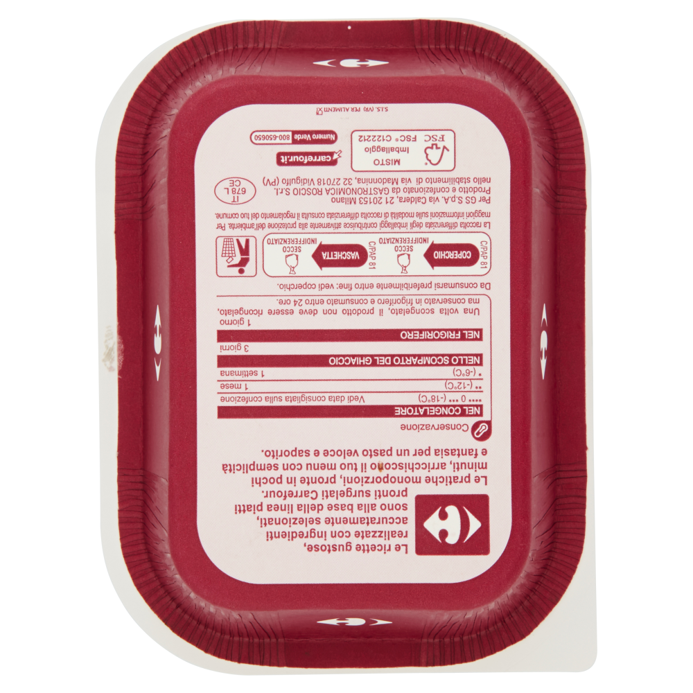 Carrefour Melanzane alla Parmigiana Surgelate 300 g