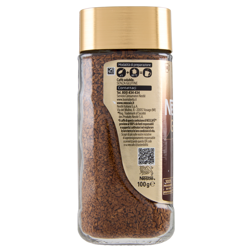 NESCAFÉ Gold Caffè Solubile Barattolo 100g