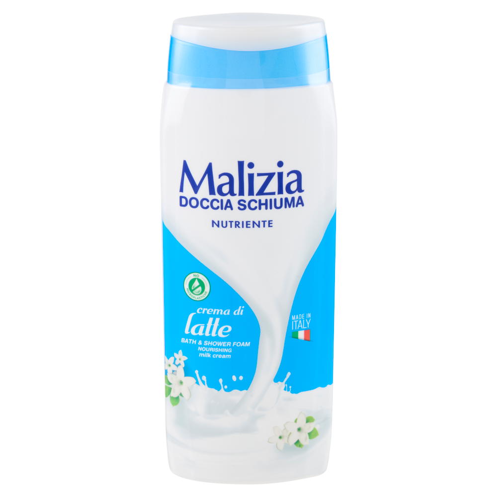 Malizia Doccia Schiuma Nutriente crema di latte 300 mL