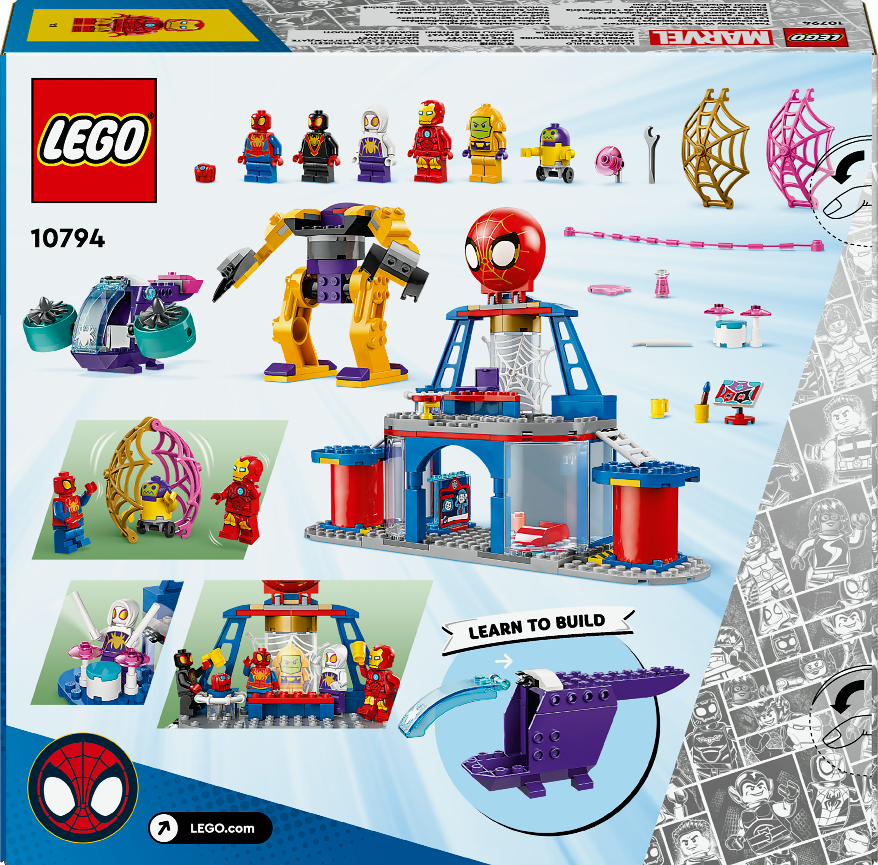 LEGO Quartier generale di Team Spidey