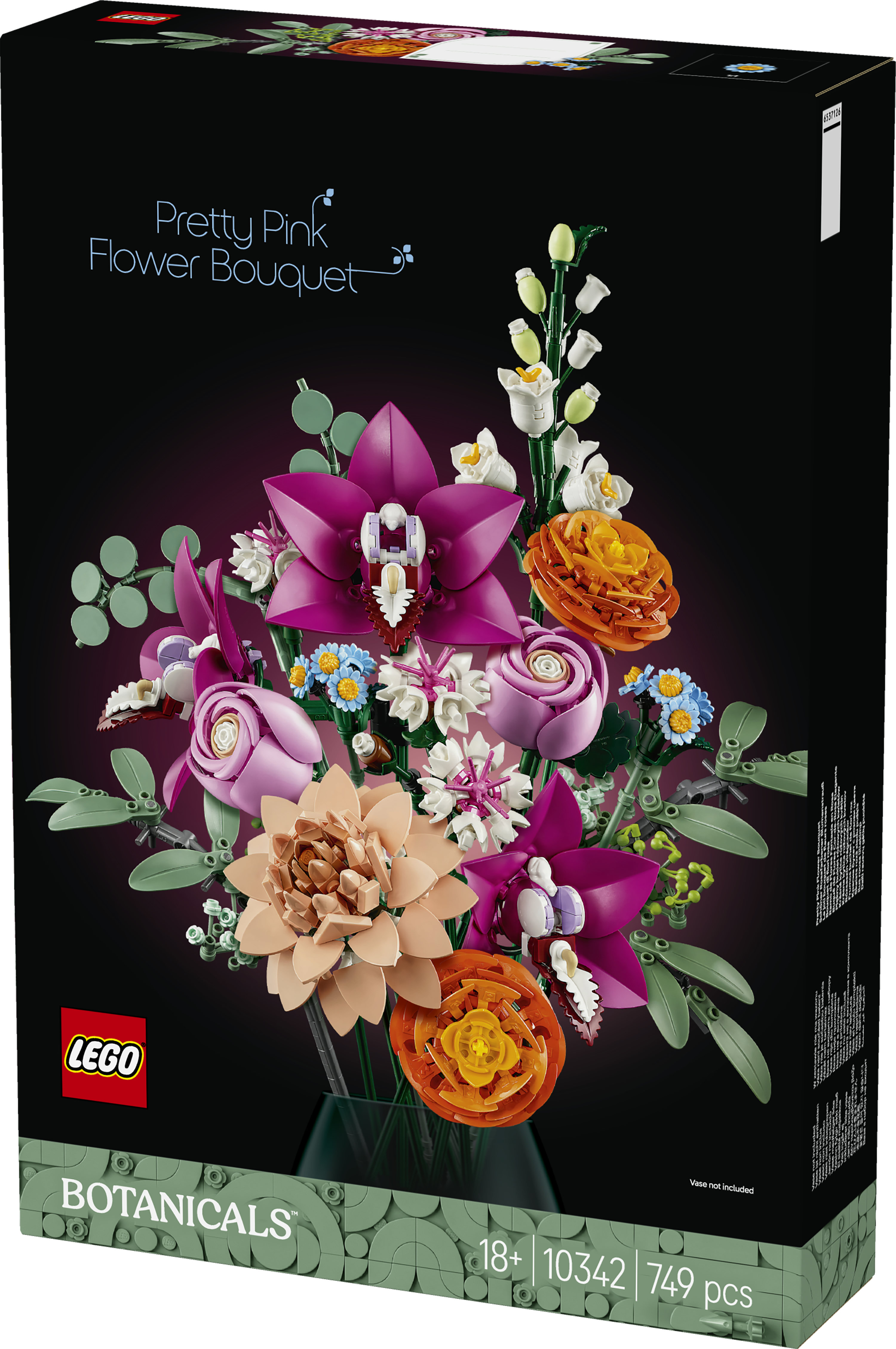 LEGO Botanicals Bouquet di fiori rosa