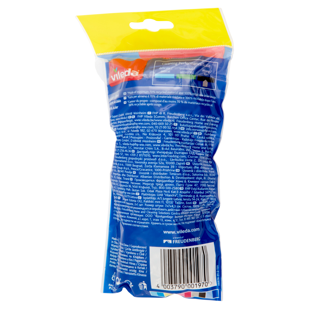 Vileda Glitzi Inox 3 pz