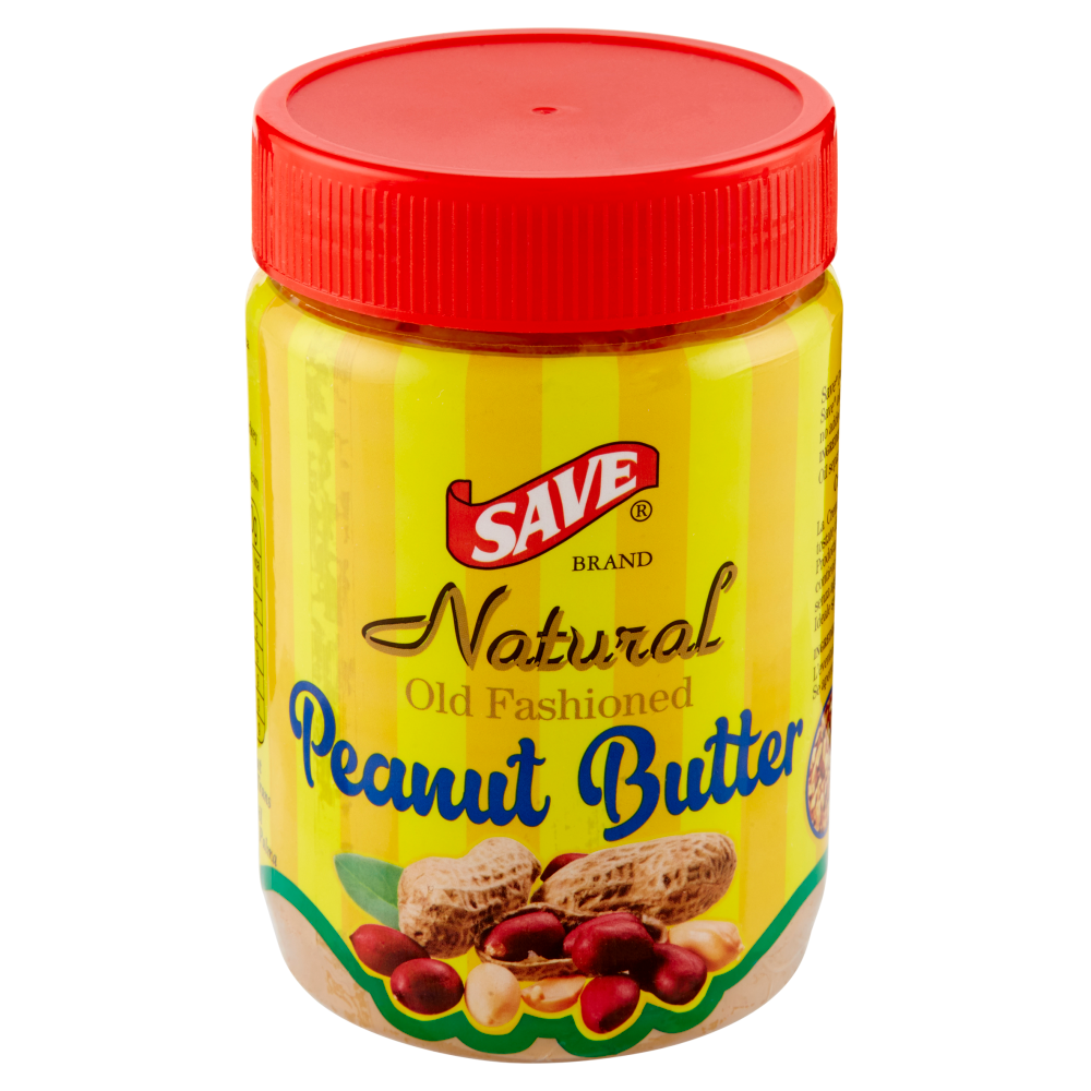 Save Natural Old Fashioned Peanut Butter 510 g
