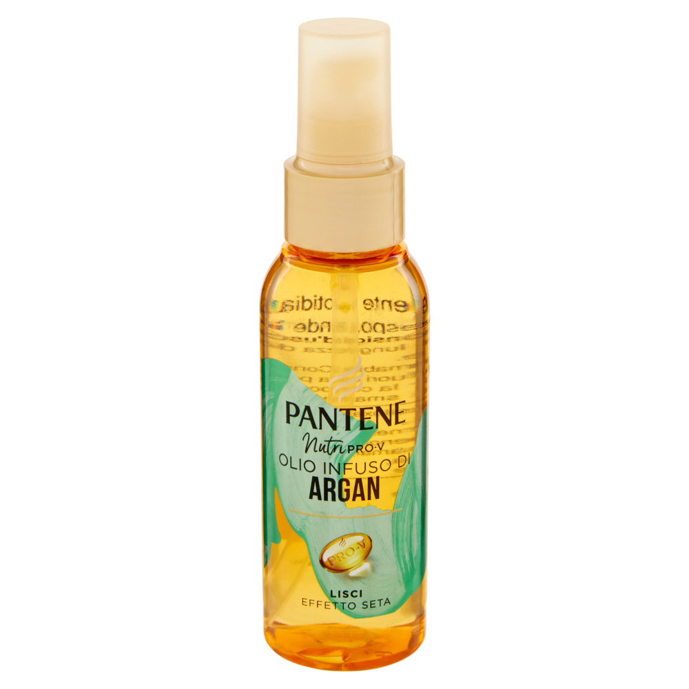 Pantene Nutri Pro-V Olio Infuso di Argan Lisci Effetto Seta 100 ml