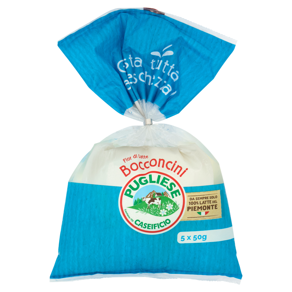 Caseificio Pugliese Fior di Latte Bocconcini 5 x 50 g
