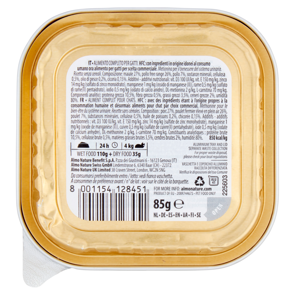 almo nature HFC Complete Sterilised Pollo 85 g 