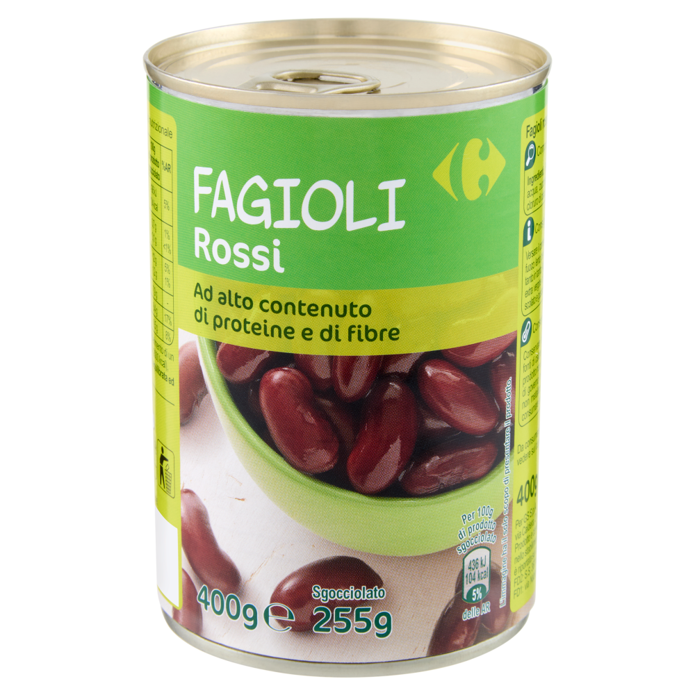 Carrefour Fagioli Rossi 400 g