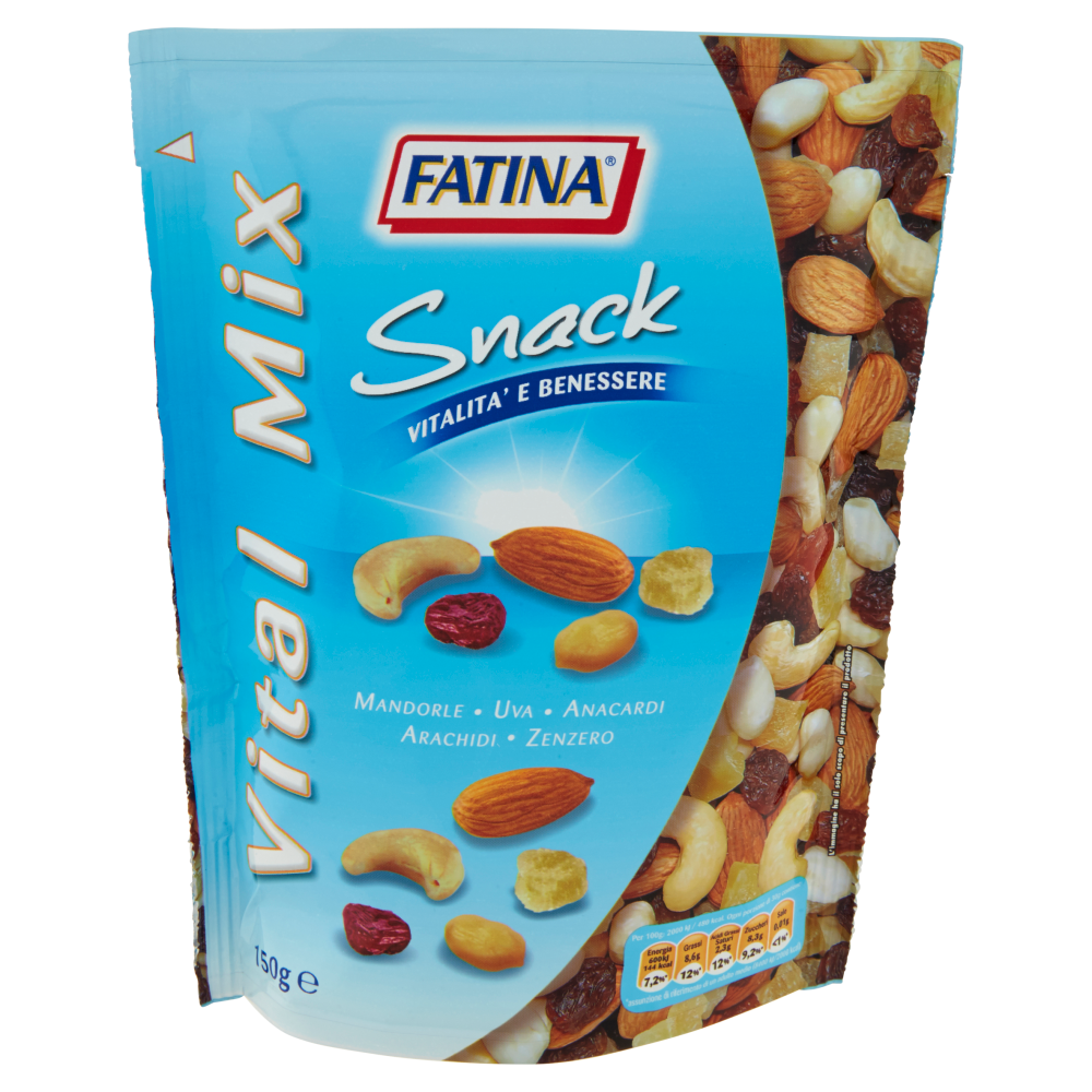 Fatina Vital Mix Snack Vitalità e Benessere 150 g