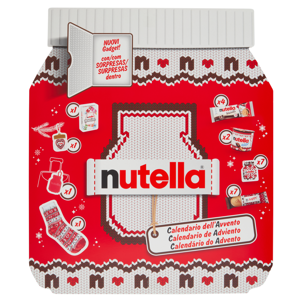 nutella Calendario dell'Avvento 20 pezzi 528 g