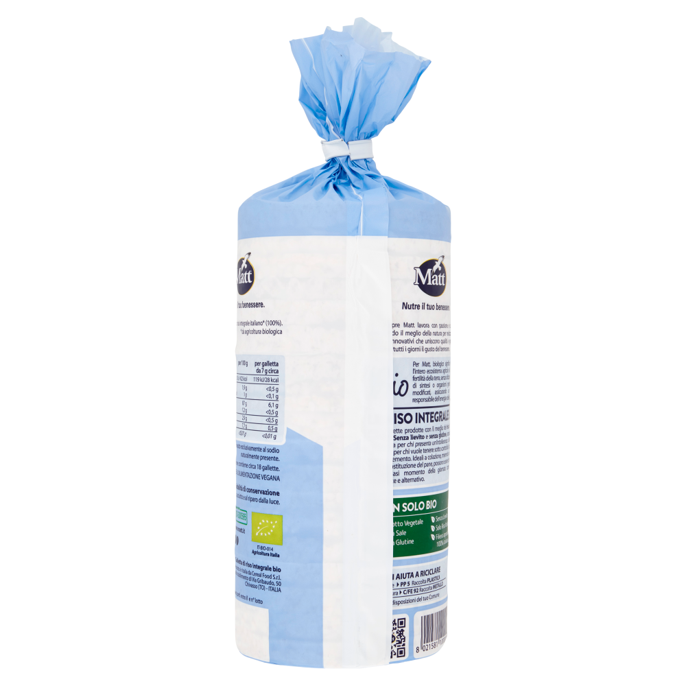 Matt le Riso Integrale Bio 120 g