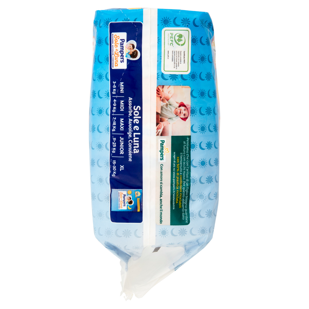 Pampers Sole e Luna Mutandino Maxi 15 pz
