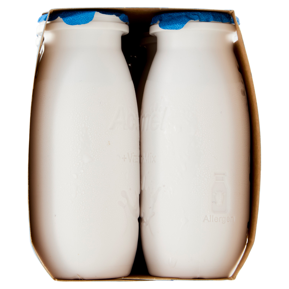 ACTIMEL, Yogurt da Bere con Vit B6 e D per il Sistema Immunitario, Bianco Naturale, 12X100G