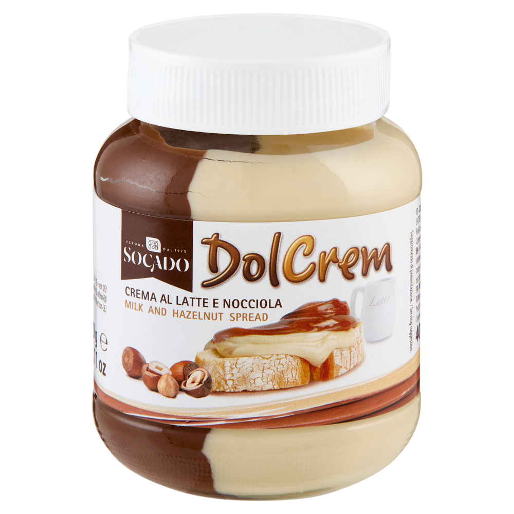Socado DolCrem Crema al Latte e Nocciola 400 g