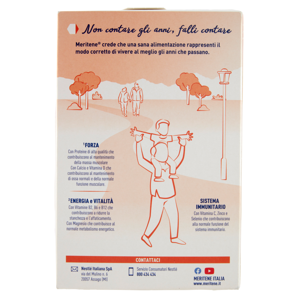 MERITENE Forza & Vitalità Vaniglia 5 x 30 g