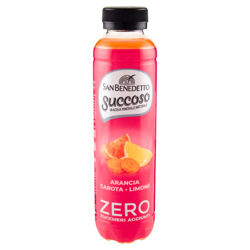 San Benedetto Succoso Zero Arancia Carota Limone 0,40L