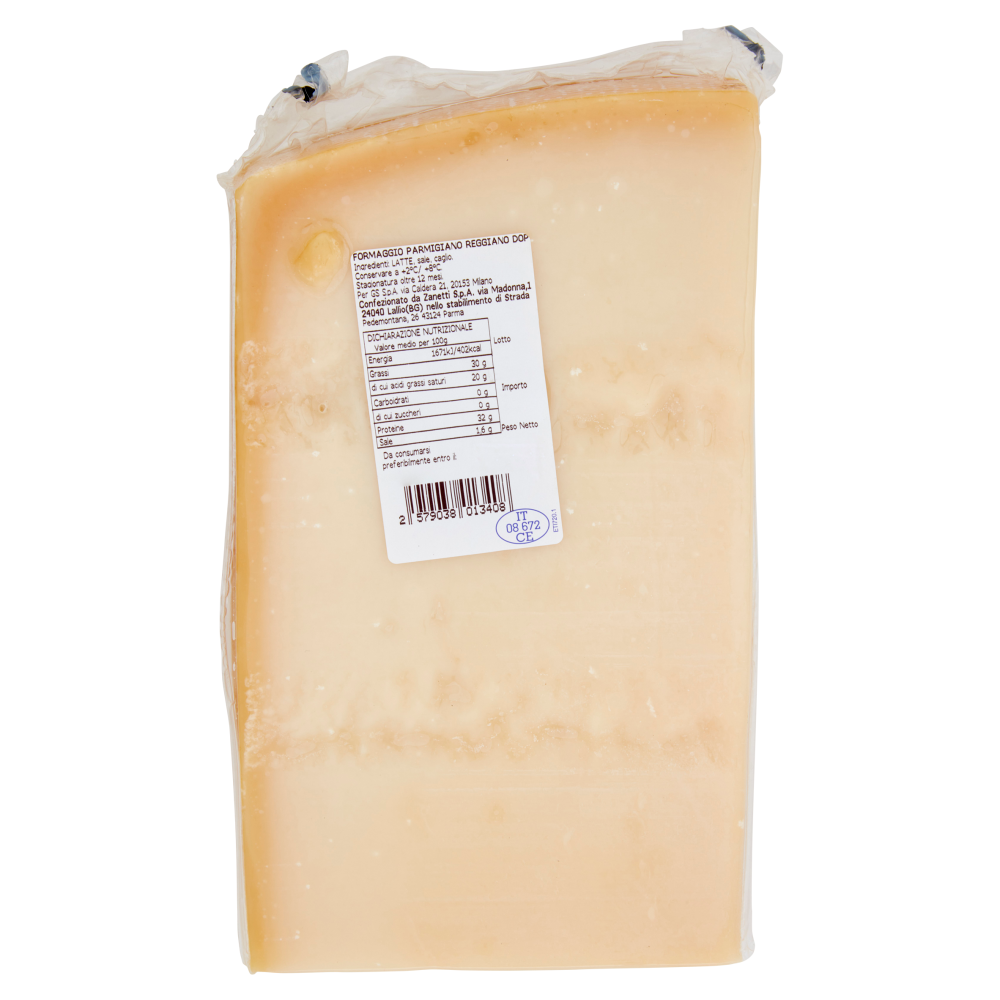 Simpl Parmigiano Reggiano DOP Stagionatura Oltre 12 Mesi