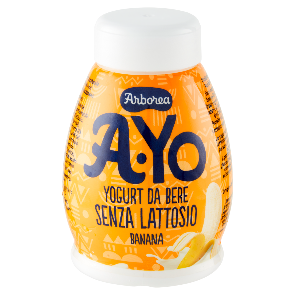 Arborea A-Yo Yogurt da Bere Senza Lattosio Banana 200 g