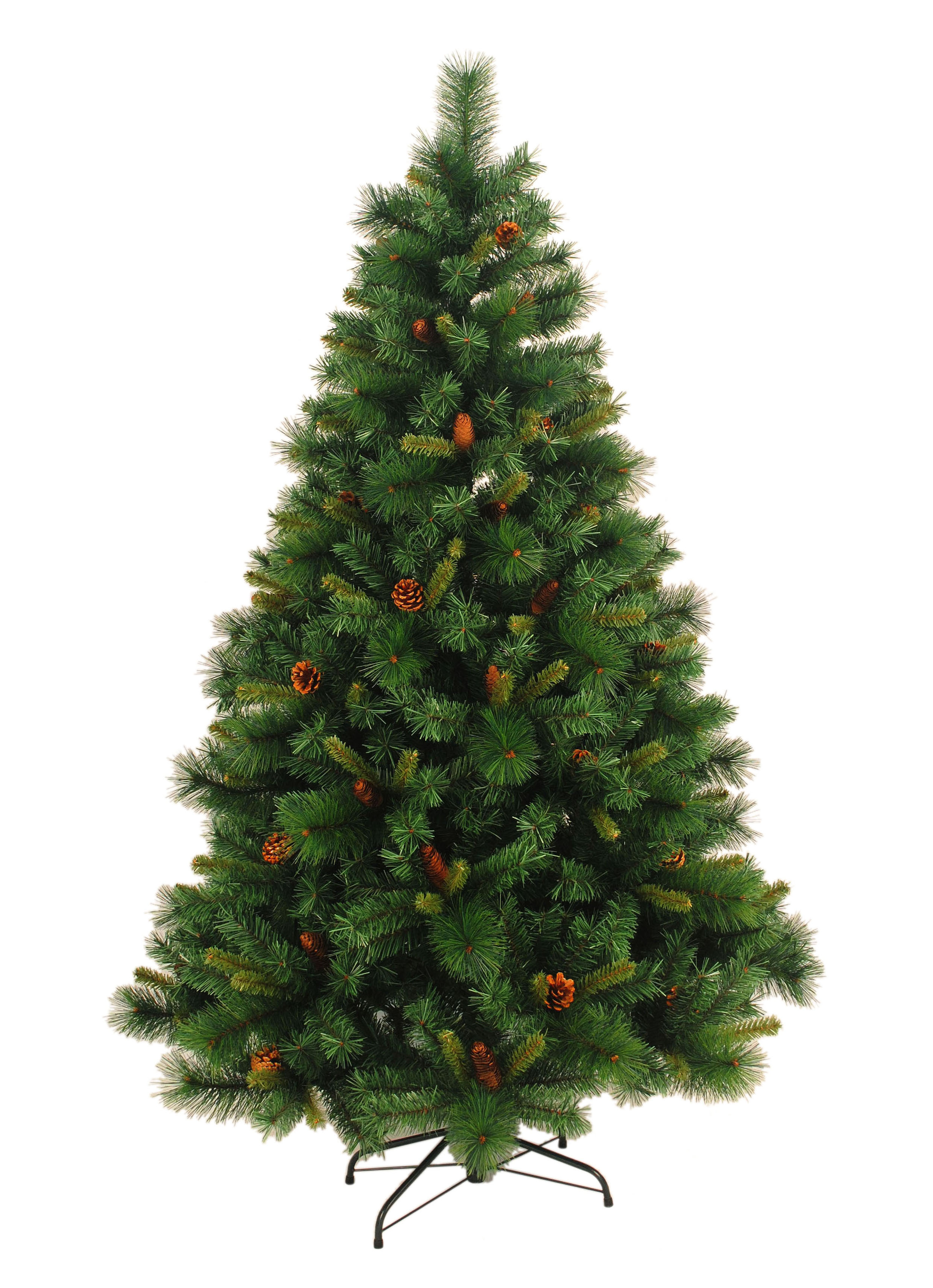 CATA Albero Verde di Natale Premium N17 180cm con pigne