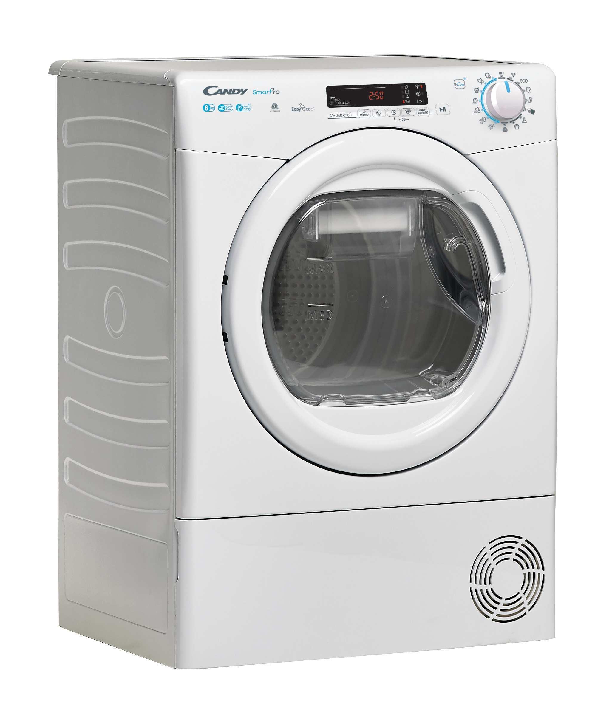 Candy Smart Pro CSOE H8A2DE-S asciugatrice Libera installazione Caricamento frontale 8 kg Bianco