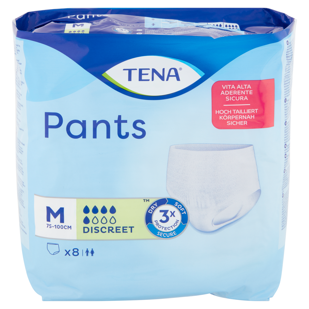 Tena Pants Discreet M 8 pz