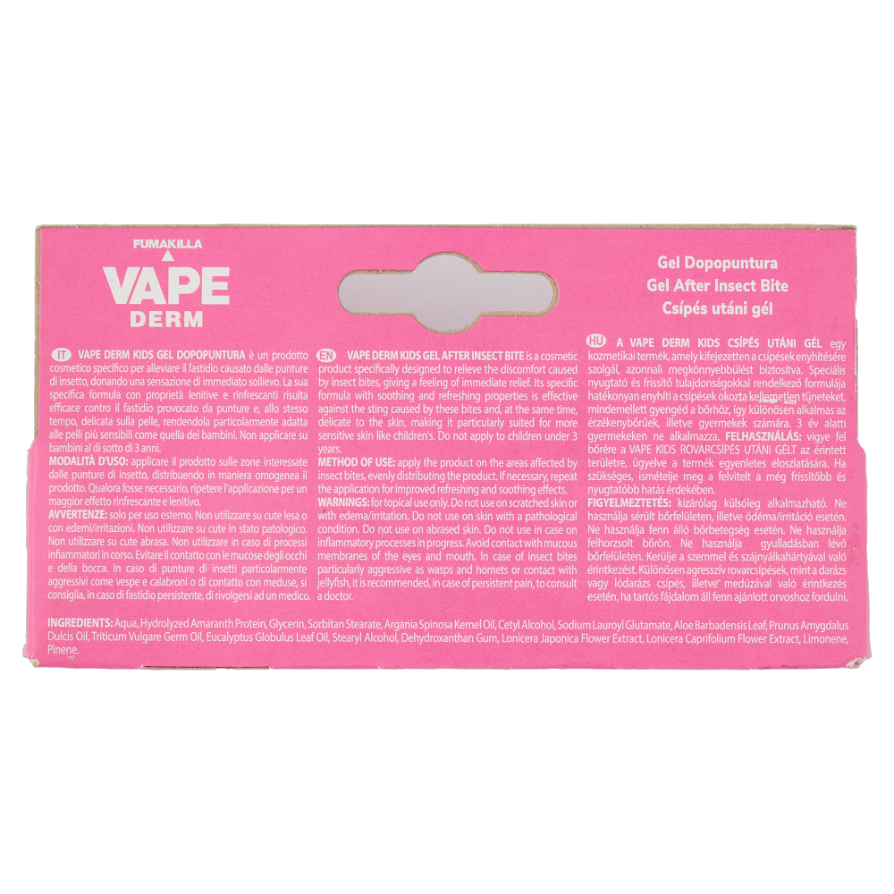 VAPE Derm Kids Gel Dopopuntura 10 ml