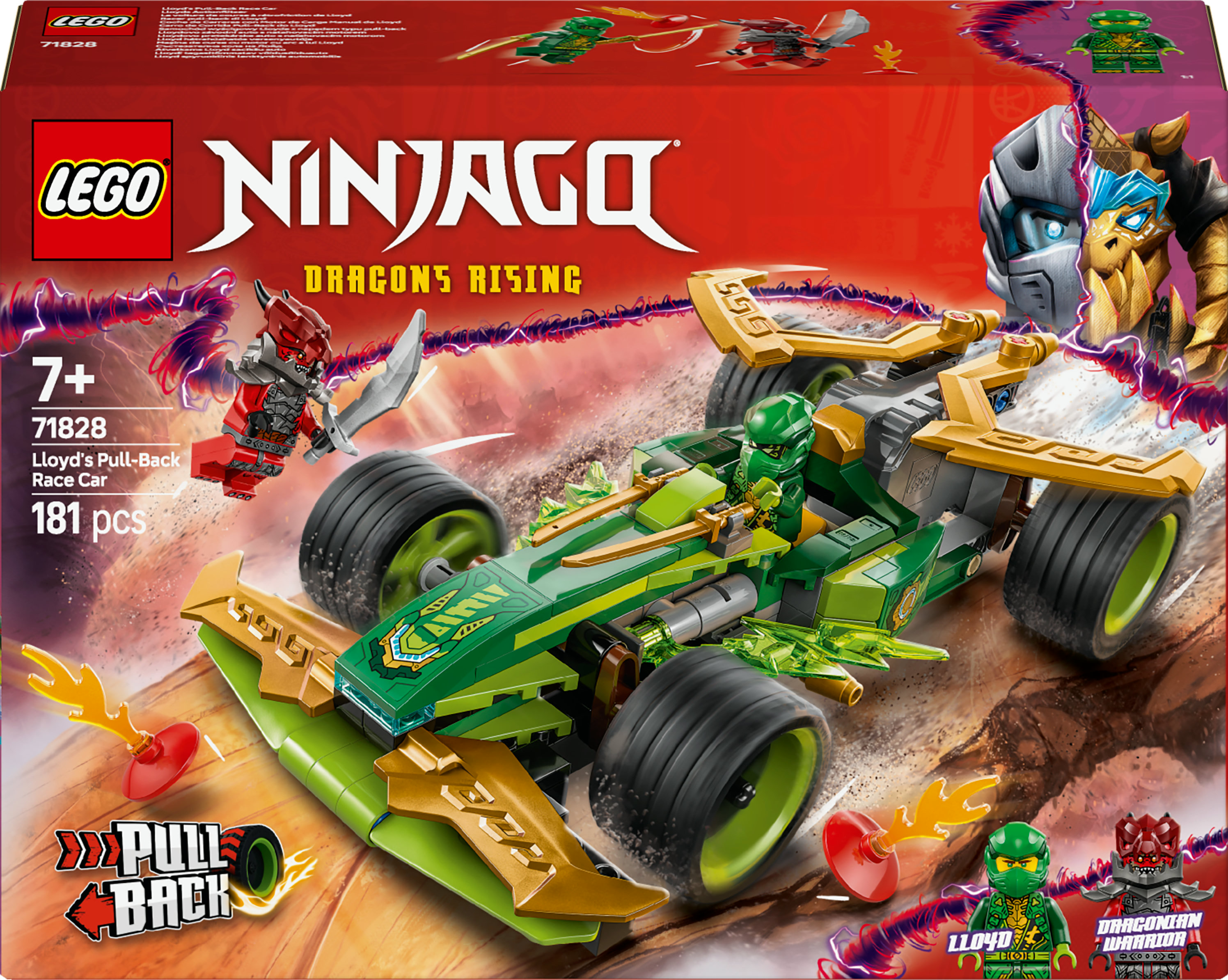 LEGO NINJAGO Racer pull-back di Lloyd