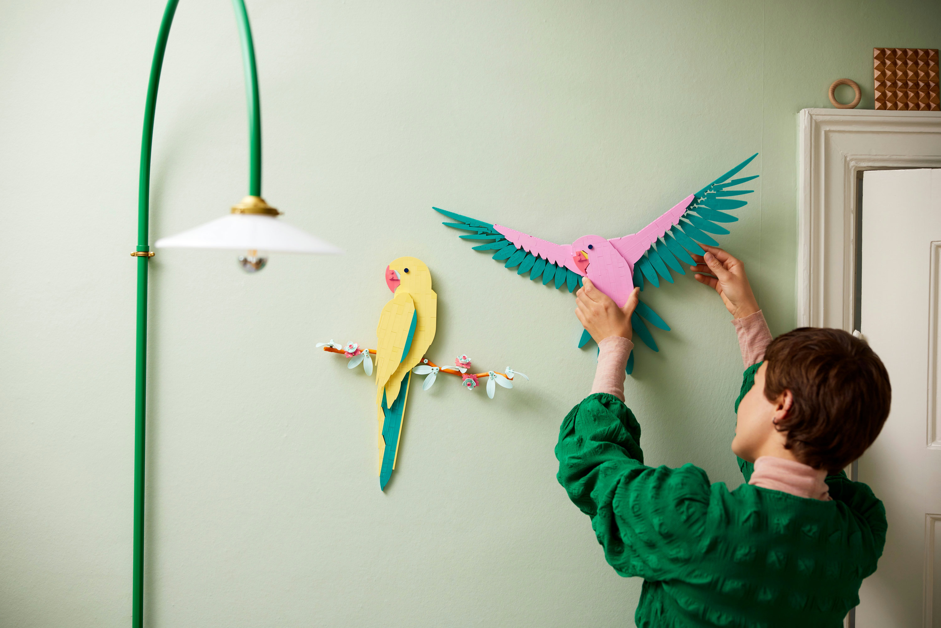 LEGO ART Collezione animali &ndash; Pappagalli ara