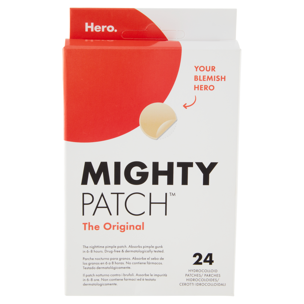 Hero. Mighty Patch the Original Cerotti Idrocolloidali 24 pz
