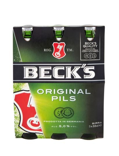 Beck's bottiglia - Pacco da 3 x 33cl