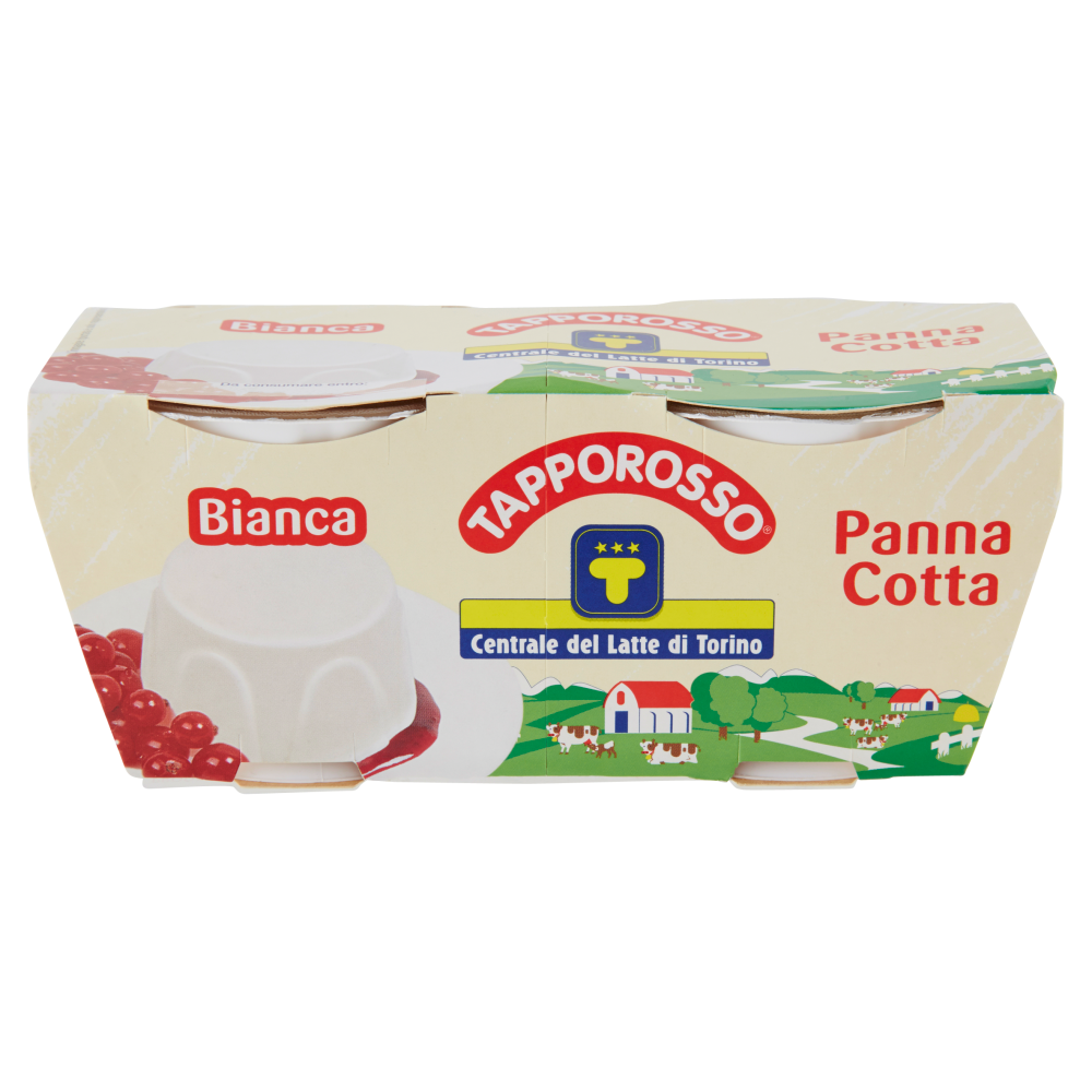 Centrale del Latte di Torino Tapporosso Panna cotta Bianca 2 x 100 g