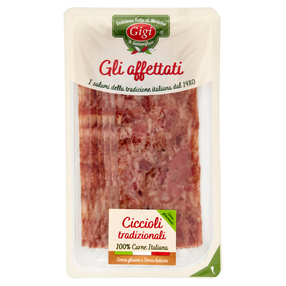 Gigi Il Salumificio Gli affettati Ciccioli tradizionali 0,100 kg