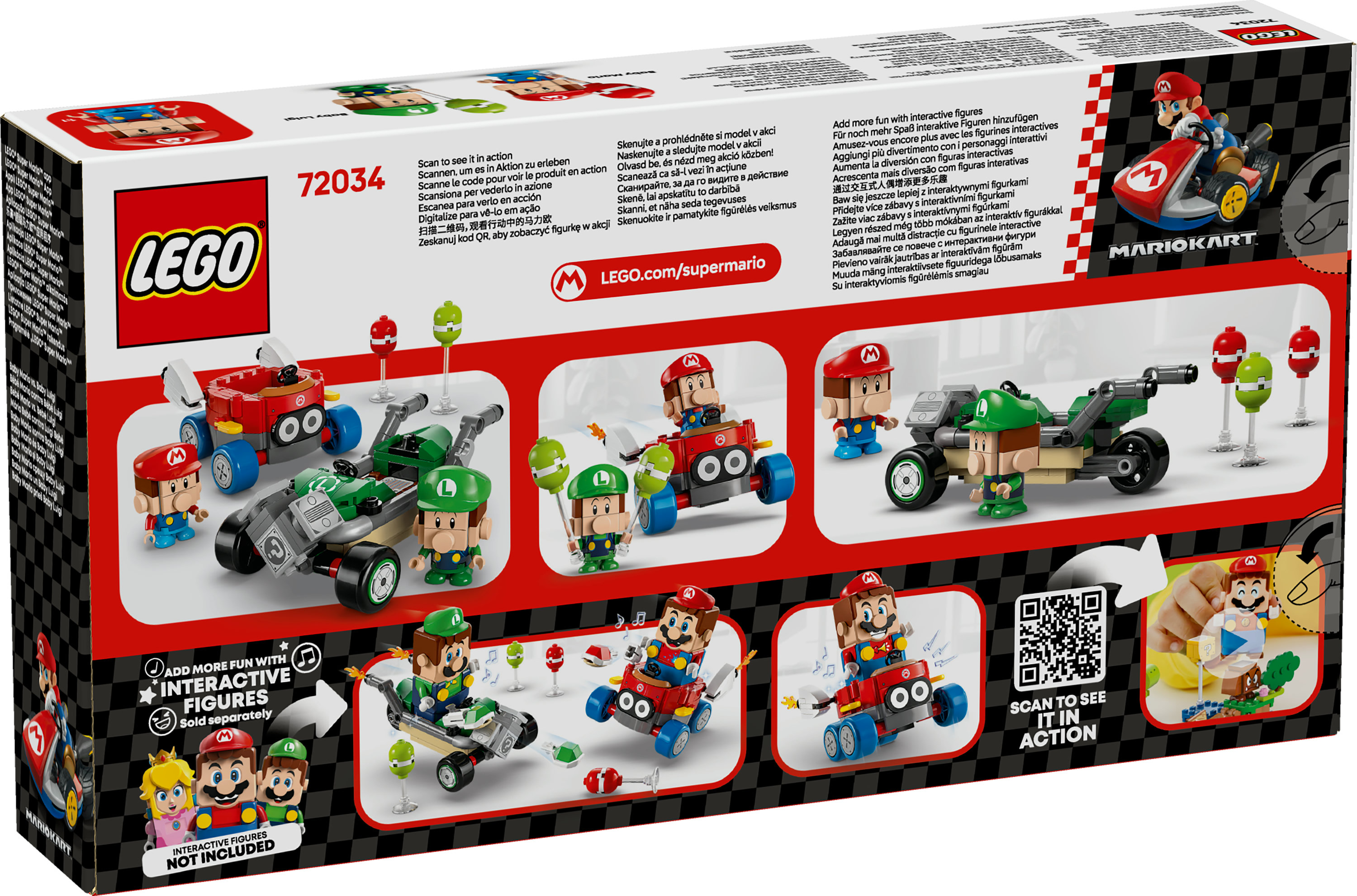 LEGO Super Mario Mario Kart™: Baby Mario vs Baby Luigi