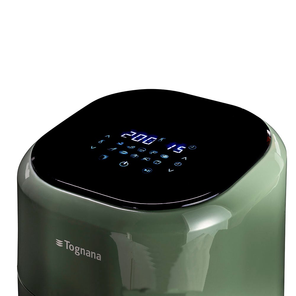 Tognana Porcellane Friggitrice Ad Aria 4,5 L Verde Salvia