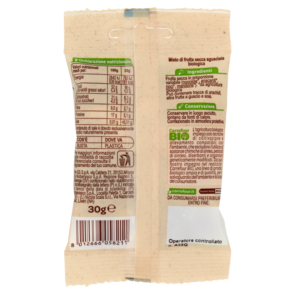 Carrefour Bio Mix Armonia 30 g