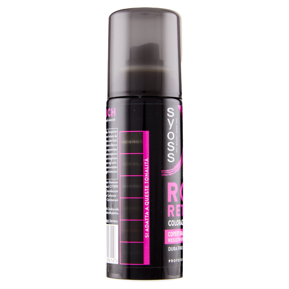 Syoss Root Retouch Colorazione Temporanea Nero 120 ml
