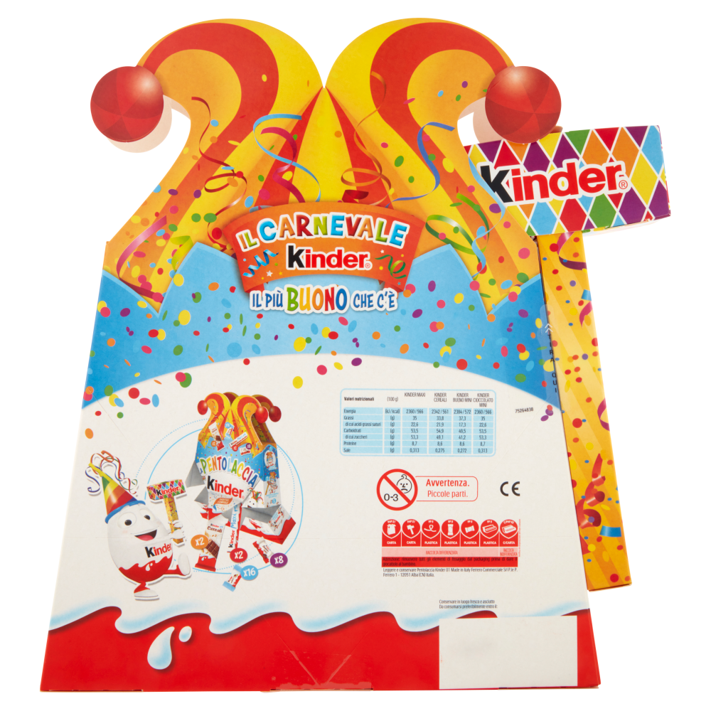 Kinder la Pentolaccia 28 pezzi 228 g