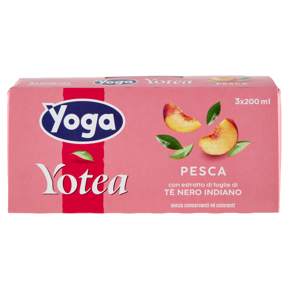 Yoga Yotea Pesca 3 x 200 ml