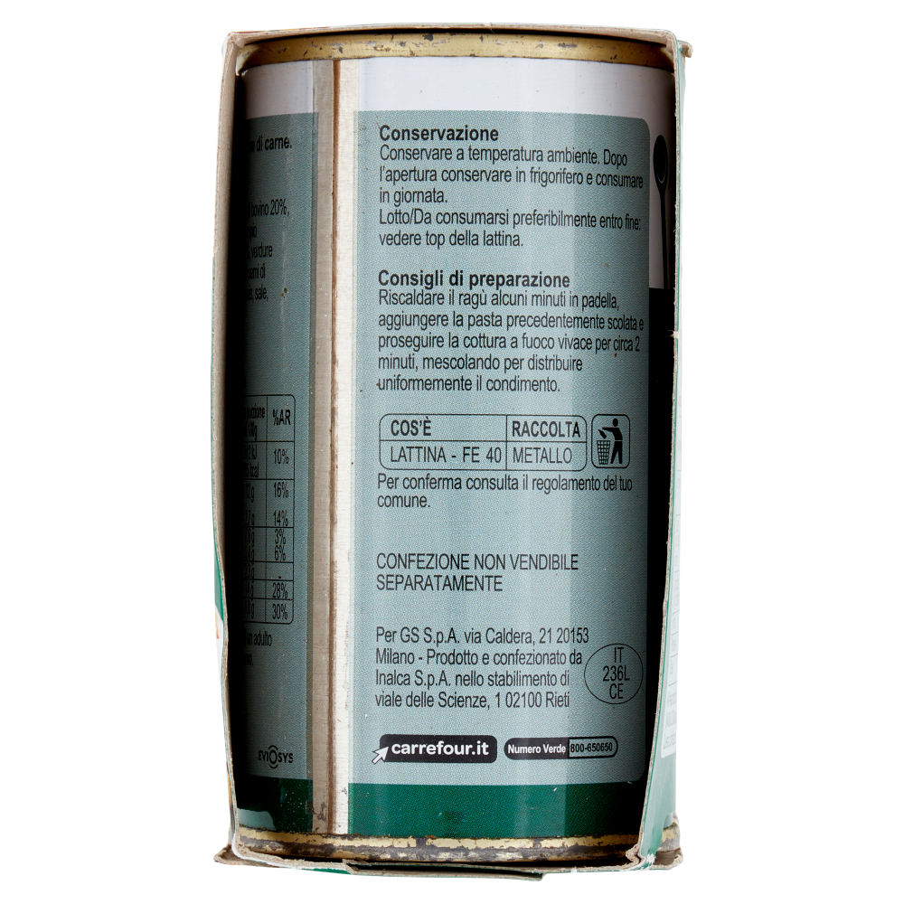 Carrefour Classic Ragù alla Bolognese 2 x 180 g