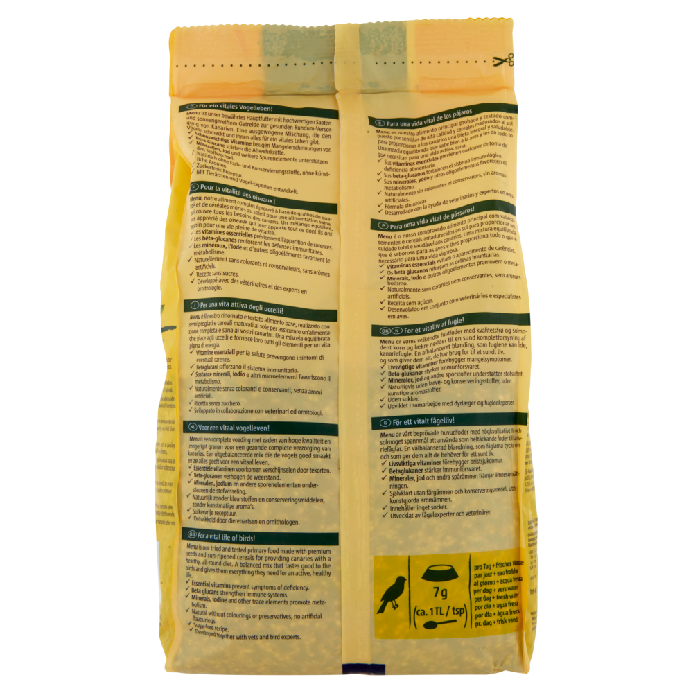 Vitakraft Menu Alimento base per canarini 1 kg