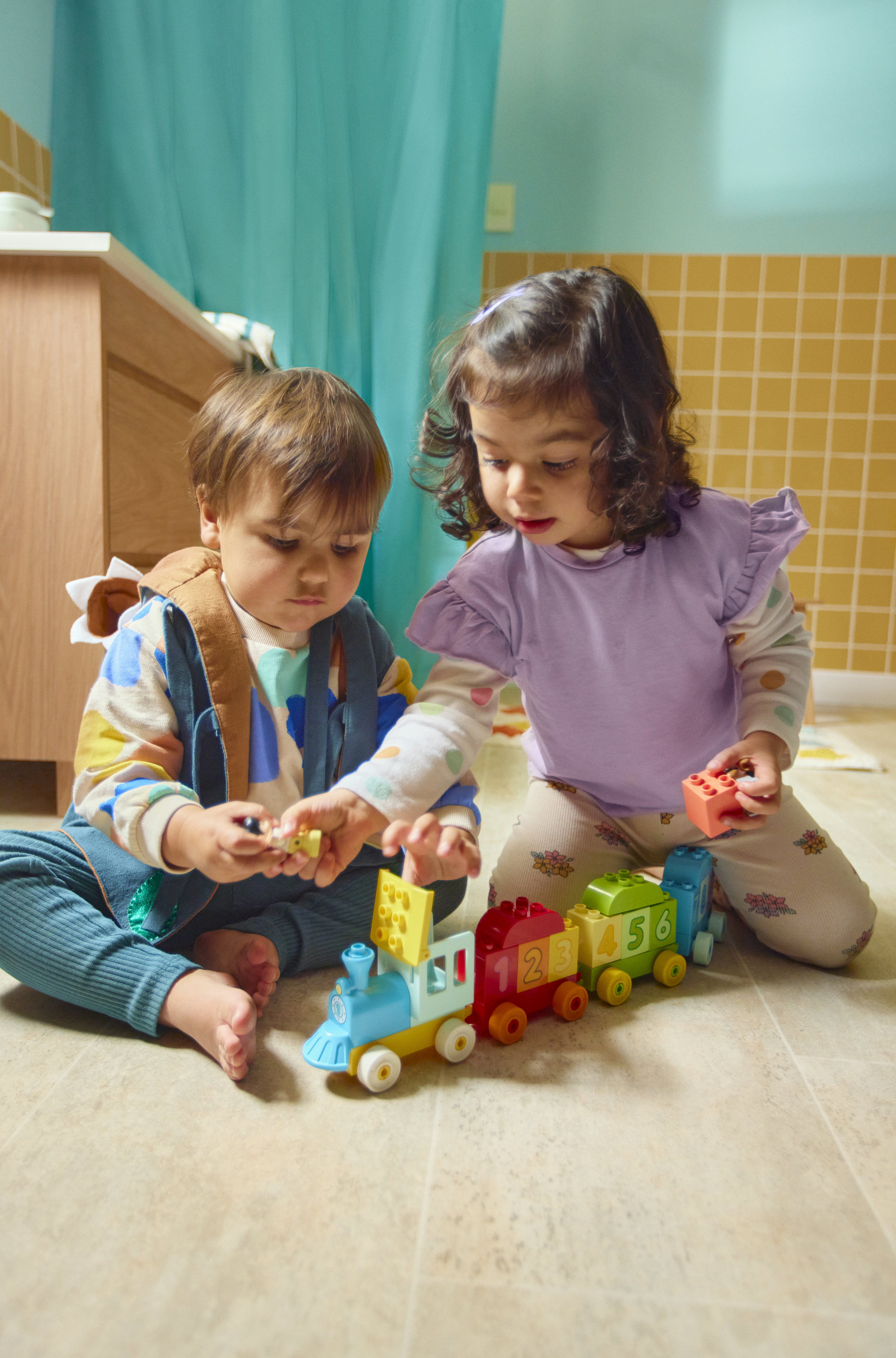 LEGO DUPLO 10954 Treno dei Numeri - Impariamo a Contare, Giochi Didattici con Mattoncini Numerati per Bambini e Bambine da 1+