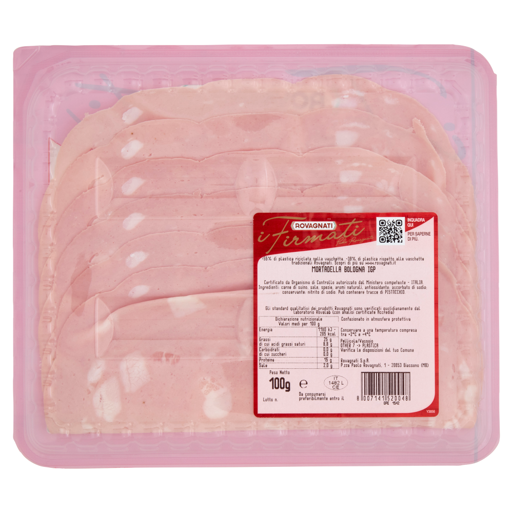 Rovagnati i Firmati Mortadella Bologna IGP 100 g