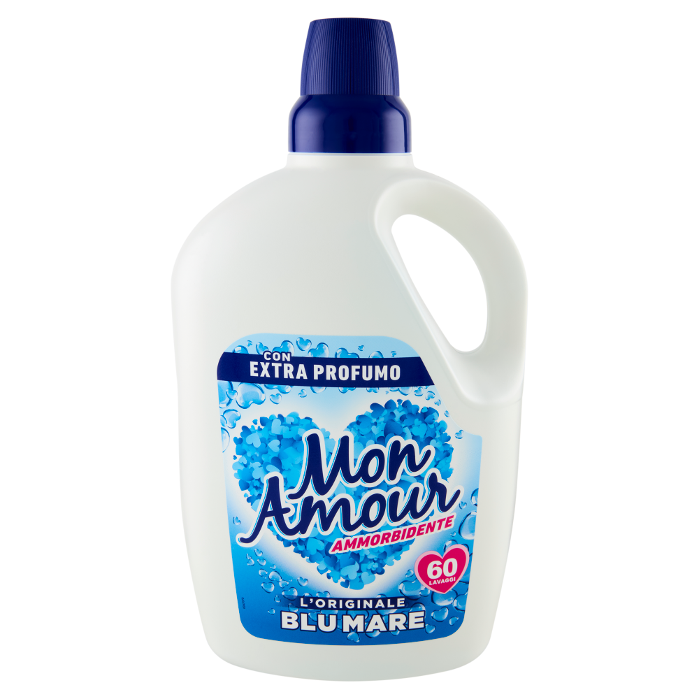 Mon Amour Ammorbidente Blu Mare 3 L