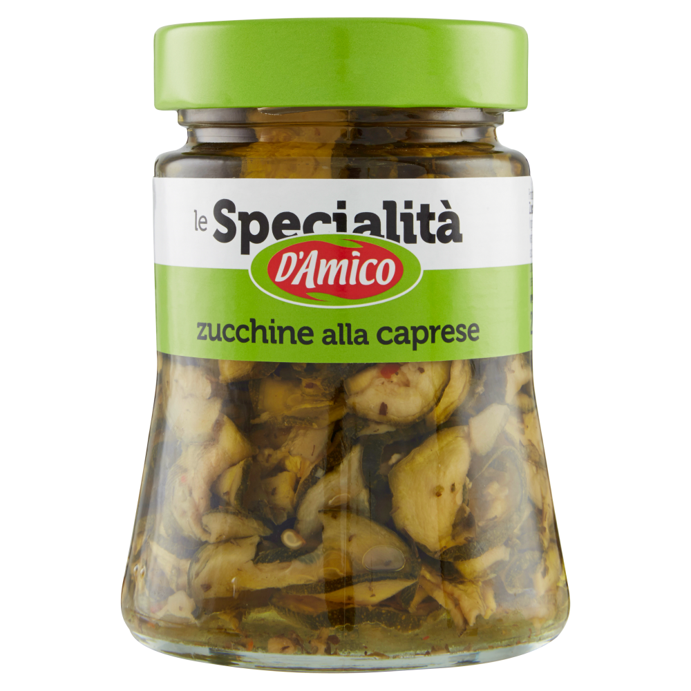 D'Amico le Specialit&agrave; zucchine alla caprese 280 g
