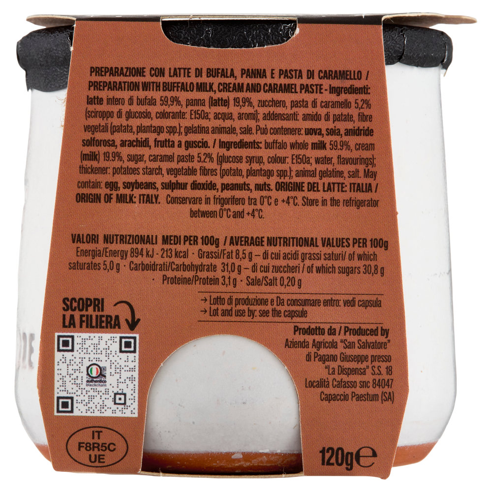 Latteria San Salvatore Dessert Cremoso Caramello 120 g