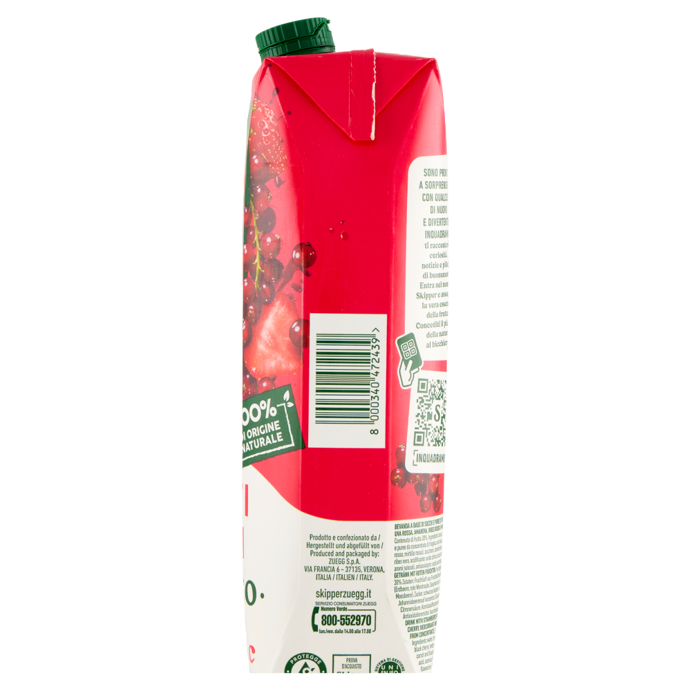 Zuegg Skipper Frutti Rossi Intenso 1000 ml