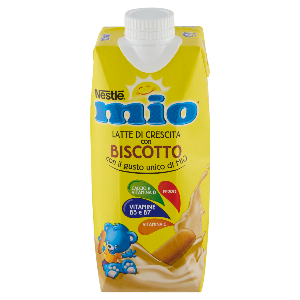 NESTLÉ MIO Latte di Crescita con Biscotto Liquido Brick 500ml