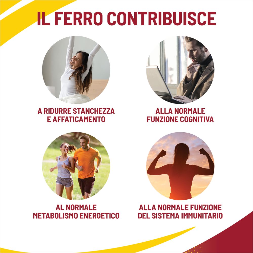 Equilibra Ferro Acido Folico + Vitamina C 60 Capsule vegetali 26 g