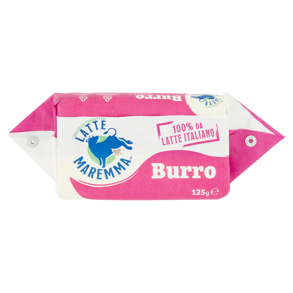 Latte Maremma Burro 100% da Latte Italiano 125 g